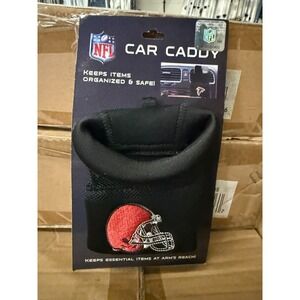 NFL Cleveland Browns Car Caddy Organizer Cell Phone Holder Sunglasses Pens